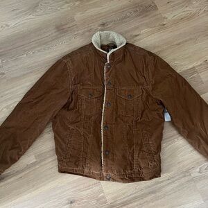 NWT GAP Corduroy Sherpa Jacket